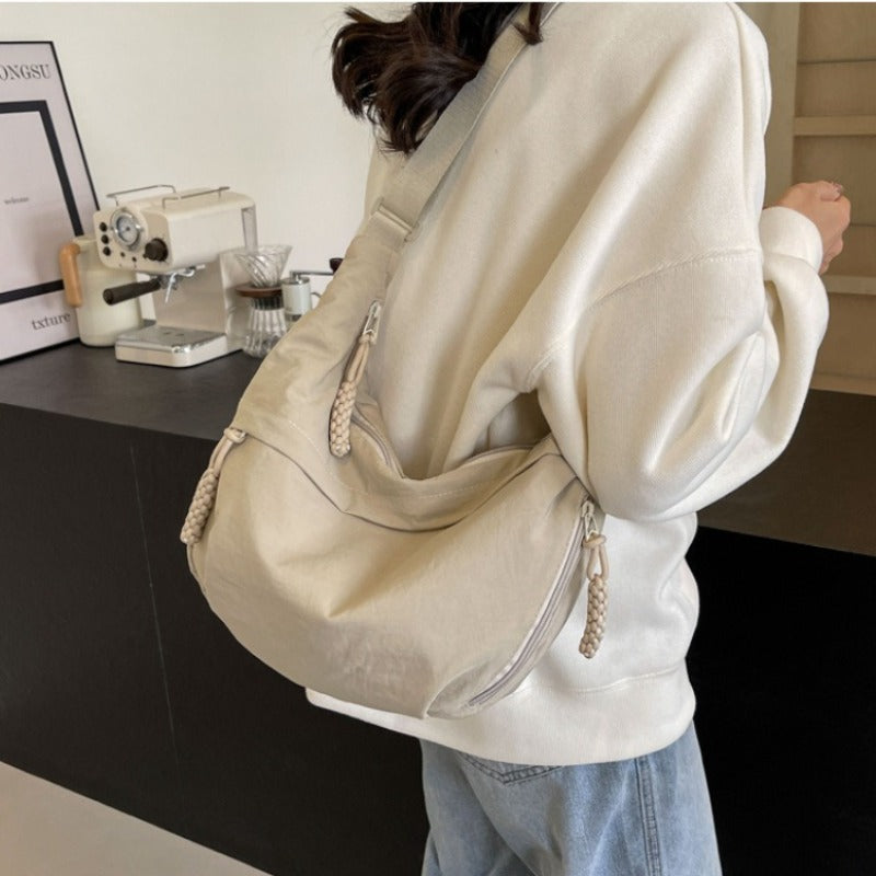 Borsa a Tracolla Casual da Donna in Nylon