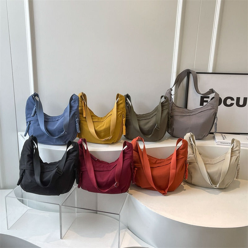 Borsa a Tracolla Casual da Donna in Nylon