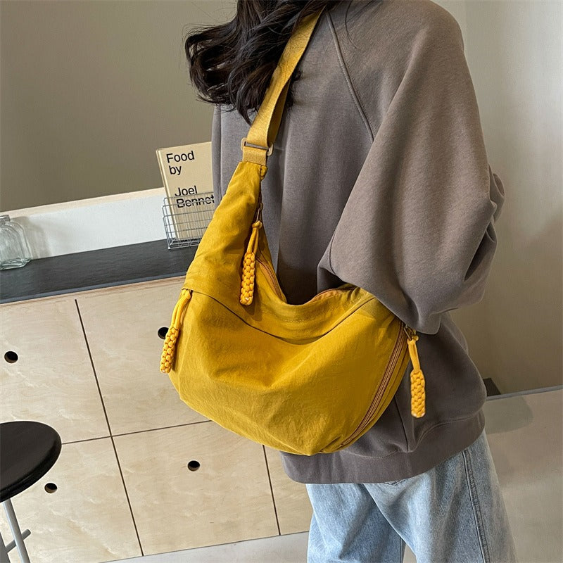 Borsa a Tracolla Casual da Donna in Nylon